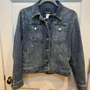Jones New York Sport Jean jacket with sinched sides.
